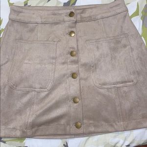 Alter’d state suede skirt